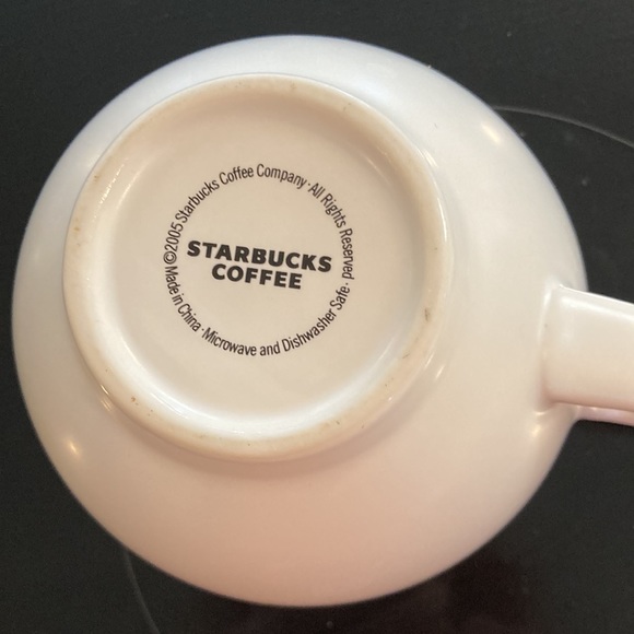 2005 Starbucks Iced Blue Lace Coffee Mug 10 oz - Picture 3 of 7